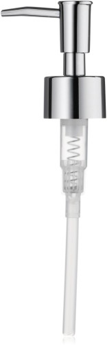 KELA Seifenspenderpumpe Lina ABS-Kunststoff verchromt 6,0x3,0x11,0cm