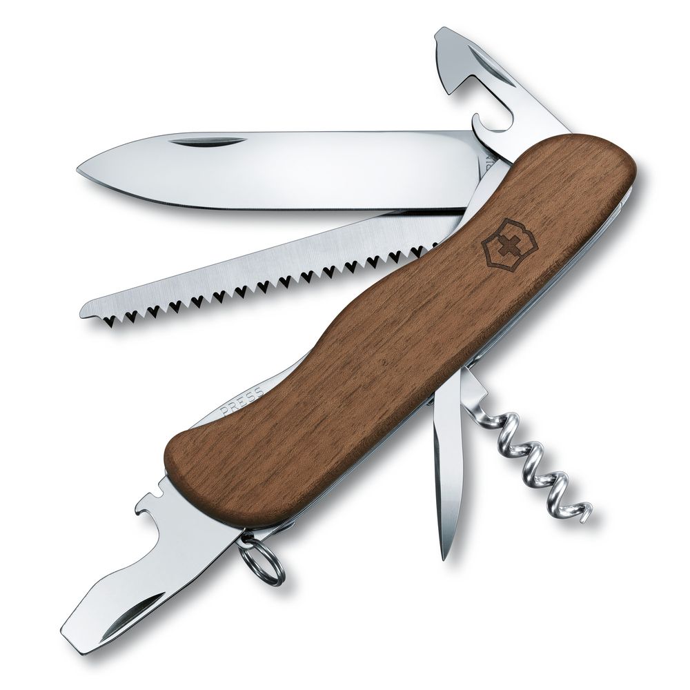Victorinox Forester Wood, 111 mm, Nussbaumholz