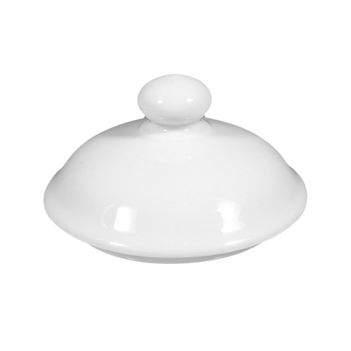Seltmann Deckel zur Zuckerdose 0,25 l, rund, Form: Compact, weiss, hohe Kantenschlagfestigkeit, Made in Germany