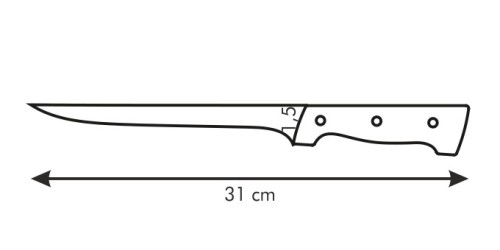 Filetiermesser HOME PROFI 18 cm