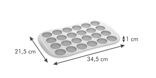 Backform Mini-Waffeln DELLA CASA