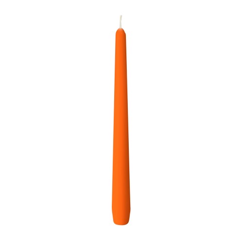 Duni Leuchterkerzen, getaucht 250 x Ø 22 mm 7,5 Std. Sun Orange, 100 Stk/Krt (2 x 50 Stk)