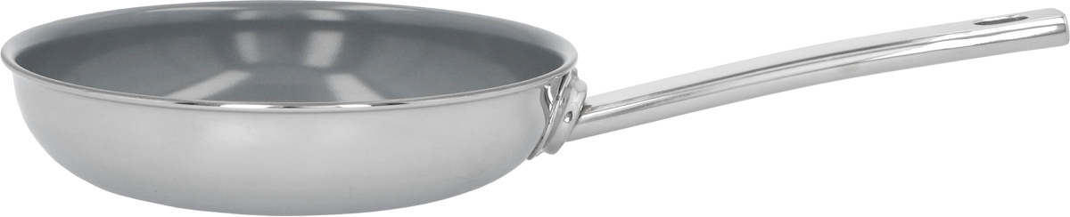Bratpfanne, 20 cm, 18/10 Edelstahl, rund, Serie: Ecoline 5. Marke: Demeyere