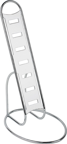 Gestell zu Buffetleiter 30 x 23 cm, H: 48 cm Metall, verchromt -LITTLE-