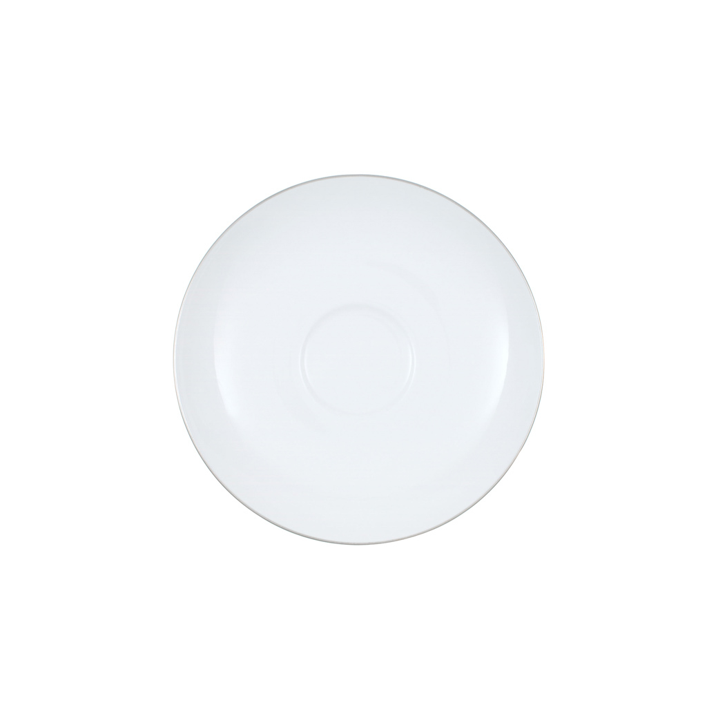 Villeroy und Boch Kaffee-/Teeuntertasse - Maße: 15 x 15 cm / Inh.: 150 L / Ser.: Anmut Platinum No.1