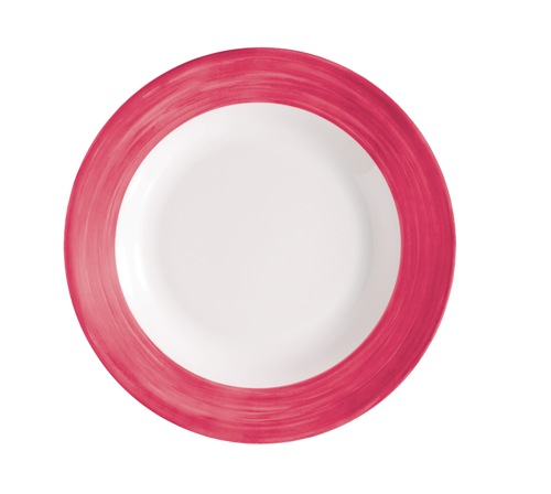 Teller flach 15,5 cm Form Brush - Red / Rot Arcoroc