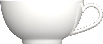 Bauscher Obertasse aus der Kollektion scope, 280 ml, aus Porzellan