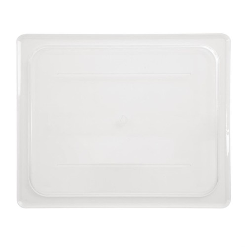 Cambro durchsichtiger Polycarbonat Deckel GN 1/2. Langlebiger, flacher Deckel für Polycarbonat GN 1/2 Behälter von