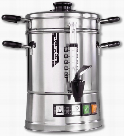 Hogastra Kaffeeautomat HOT SPOT Eco-Line CNS 35 für 15 bis 35 Tassen, 2 bis 4,5 ltr. Höhe: 38 cm, Durchmesser: 22 cm