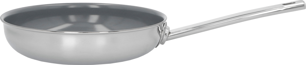 Bratpfanne, 24 cm, 18/10 Edelstahl, rund, Serie: Ecoline 5. Marke: Demeyere