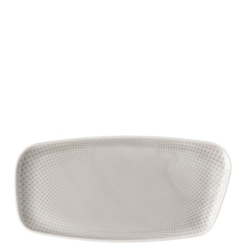 Rosenthal Platte 30cmx15cm Junto Soft Shell aus Porzellan