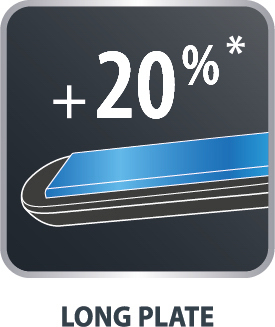 Rowenta Express Style Haarglätter, zwei Temperaturen, 180 °C und 210 °C BOOST für schwierige Haarpartien,