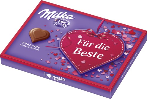 I Love...Milka Haselnusscreme Pralines 110G