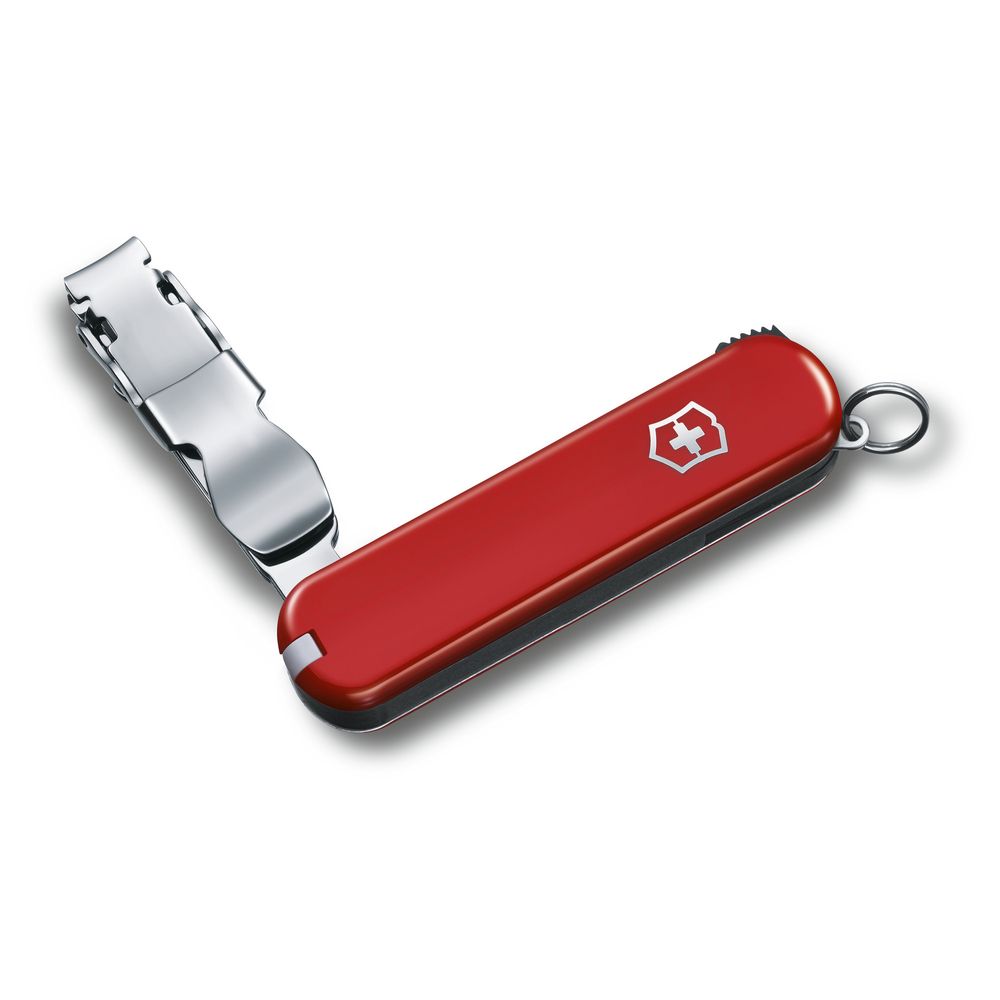 Victorinox Nail Clip 582, 65mm, rot, Blister