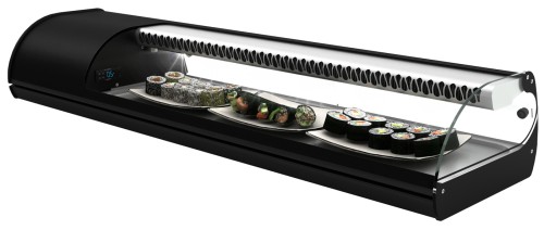 Neumärker Royal Cooling Sushi 6, 6x GN 1/3 x 40 mm, Kompressor links