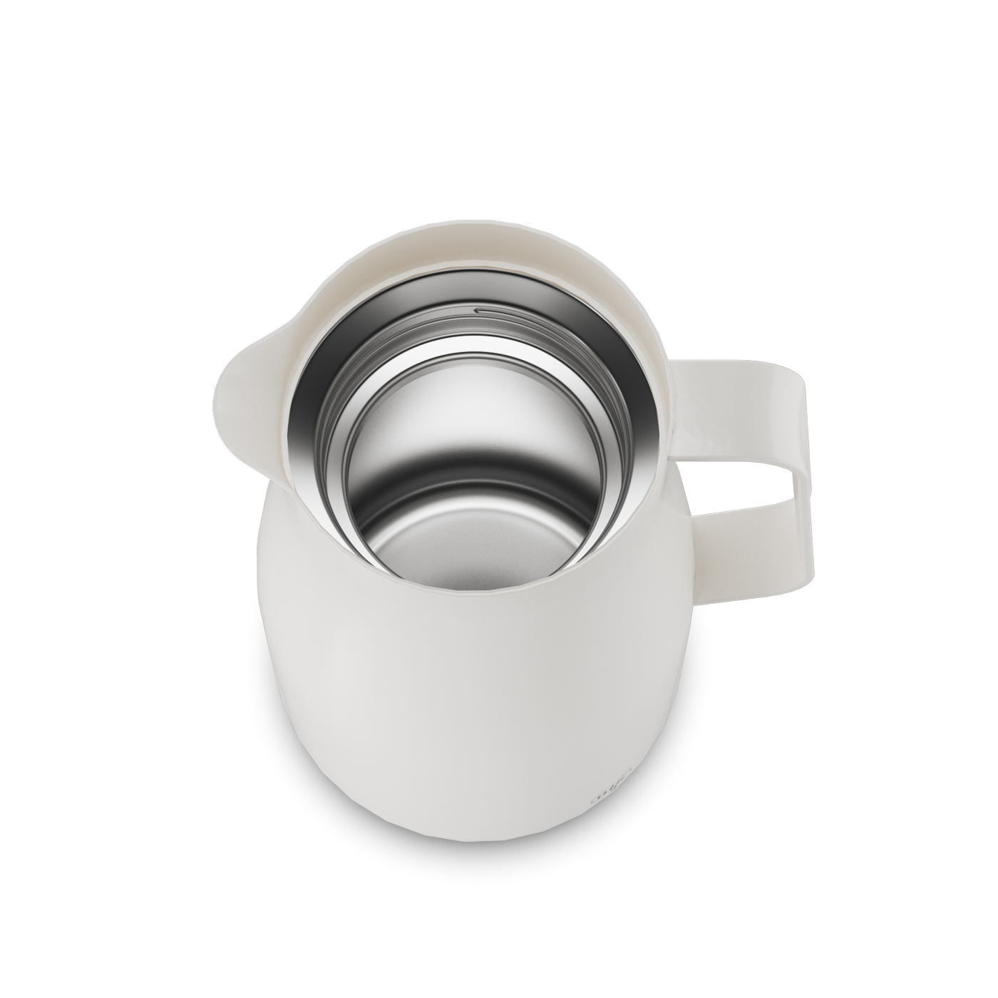 Isolierkanne Studio 1,0 l; funktionales Design by pearl creative Christian Rummel & Tim Storti; hochwertiger doppelwandiger Edelstahl porcelain