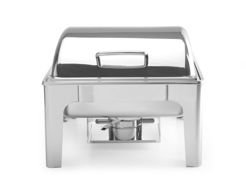 Chafing Dish GN 2/3, Hochglanz-Finish. Ideal für den Einsatz bei Buffets und Catering.
