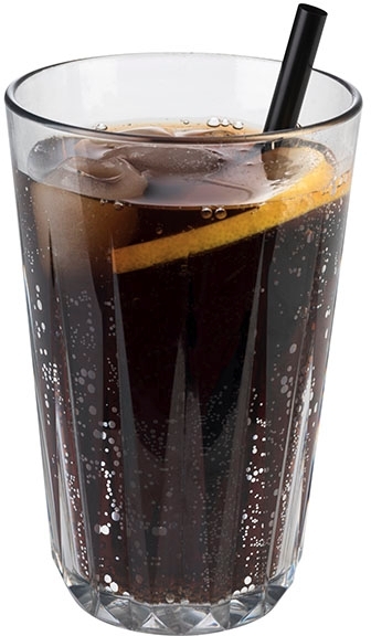 Trinkbecher -CRYSTAL- Ø 8 cm, H: 12,5 cm Tritan, transparent, Inhalt: 0,3 Liter, BPA-Frei stoßfest, stapelbar, spülmaschinengeeignet