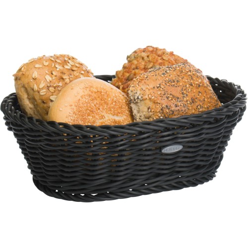 Westmark Schale oval, 25,5 x 19 x 8 cm, schwarz