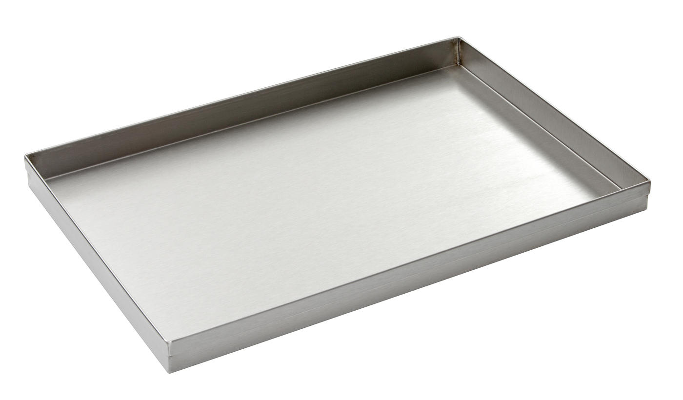 Bartscher Fettpfanne 600 x 400 | Material:Edelstahl | Maße: 60,5 x 40,5 x 4,5 cm. Gewicht:2,8 kg