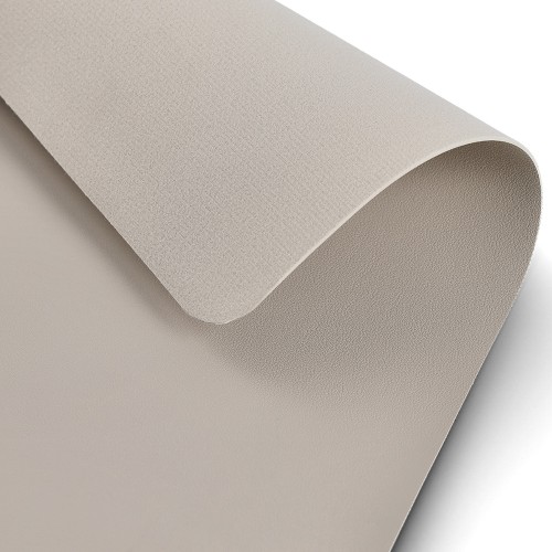 Mousepad, Kunstleder, creme / Maße: 27x21 cm