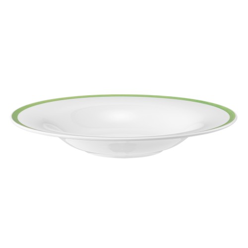 Seltmann Pastateller tief 27 cm, rund, Form: Community, Dekor: 57394 Pinselband 7, hohe Kantenschlagfestigkeit, Made in Germany