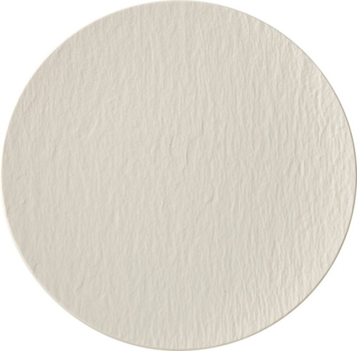 Villeroy & Boch Coupeteller flach, 25 cm Durchmesser, Serie The Rock White Glacier