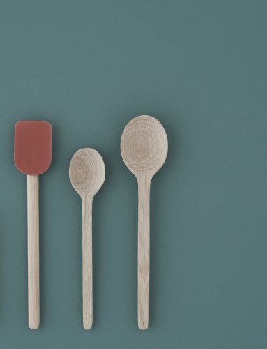 EASY Gebäck Teigschaber oak, Maße: 220 x 30 x 20 mm