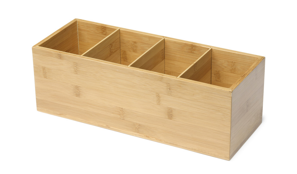 DUNI Dispenser Bambus 36x14cm Natural