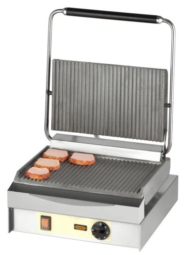 NEUMÄRKER Eco Chopper-Grill - oben/unten geriffelt ohne Digitaltimer 390x400x230/590 mm