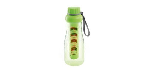Trinkflasche mit Fruchteinsatz myDRINK 0.7 l, grün