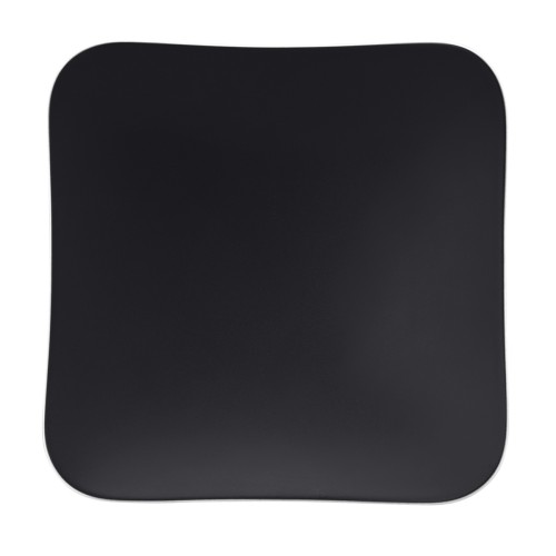 Seltmann Coupschale eckig 22x22 cm M5384, eckig, Form: Coup Fine Dining, Dekor: 57350 schwarz, hohe Kantenschlagfestigkeit, Made in Germany