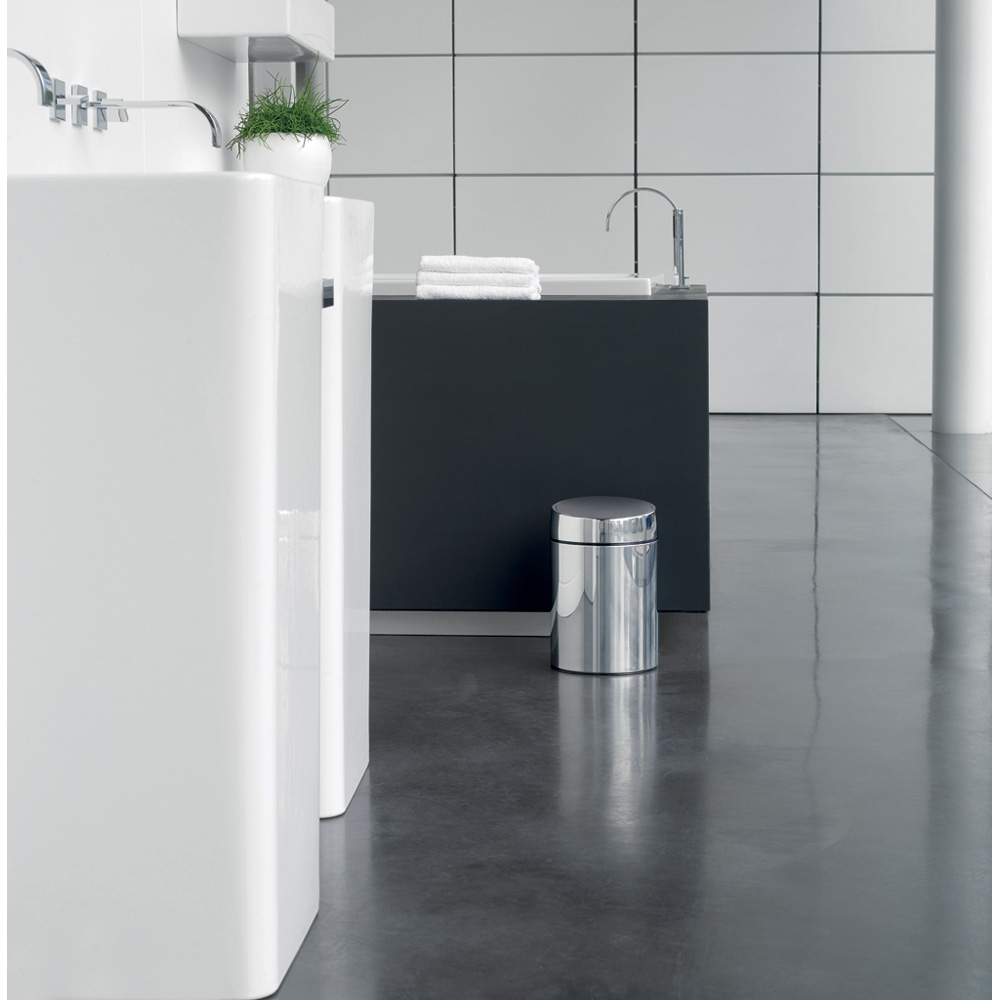 Brabantia Slide Bin 5 L De Luxe Brilliant Steel