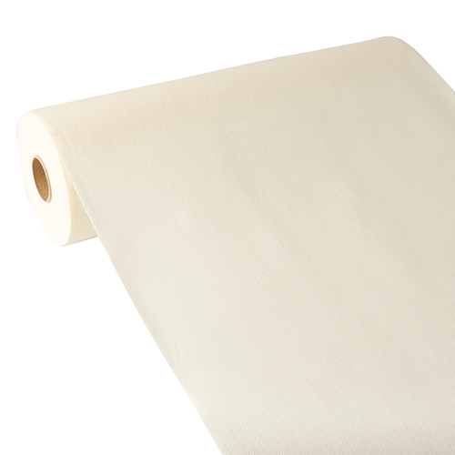 PAPSTAR Tischläufer, stoffähnlich, PV-Tissue Mix ROYAL Collection 24 m x 40 cm champagner auf Rolle