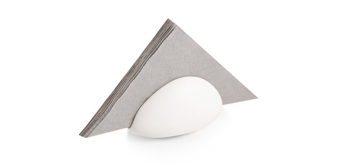 Serviettenständer FANCY HOME Stones, weiß