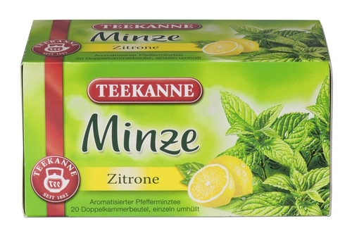 Teekanne Minze Zitrone 20er 30G