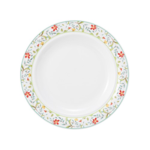 Seltmann Teller flach 20 cm Fahne, rund, Form: Community, Dekor: 57401 Landhaus, hohe Kantenschlagfestigkeit, Made in Germany