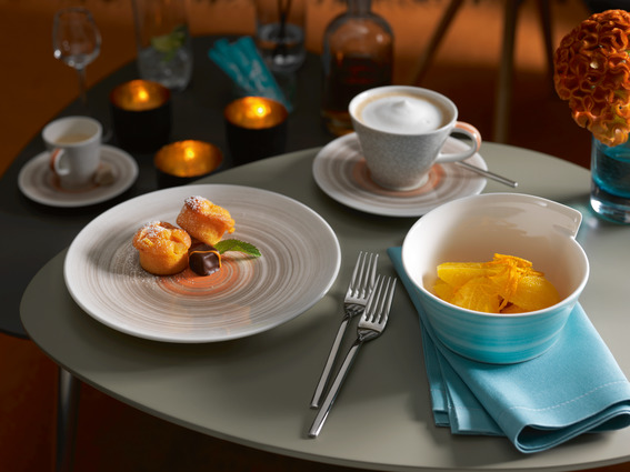 Villeroy & Boch Teller flach, 29 cm, Serie Amarah Taupe