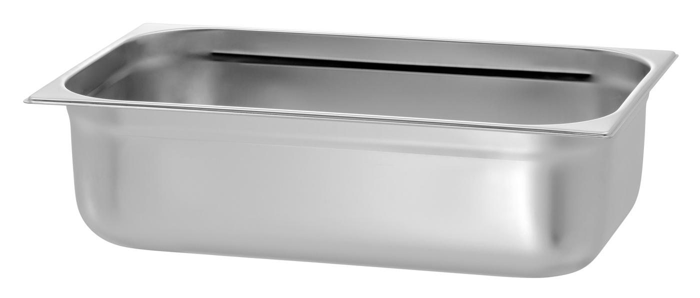 Bartscher GN Behälter, 1/1, T150 | Ausführung:Ohne Perforation | Maße: 53 x 32,5 x 15,0 cm.Gewicht: 1,7 kg