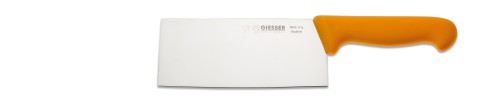 Giesser Hackmesser chines. Form, gelb