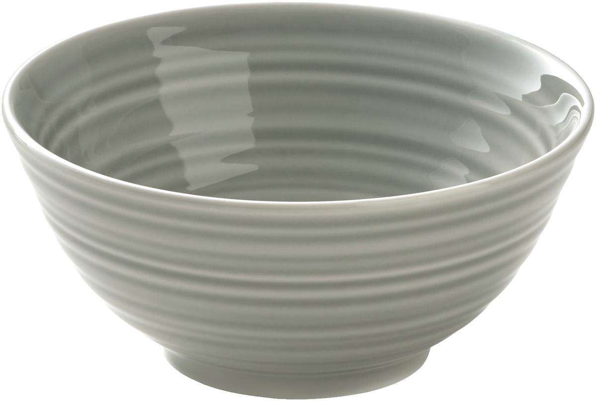 Country House Schale rund Struktur GRAY 13 cm/0,39l Höhe: 6 cm von BAUSCHER