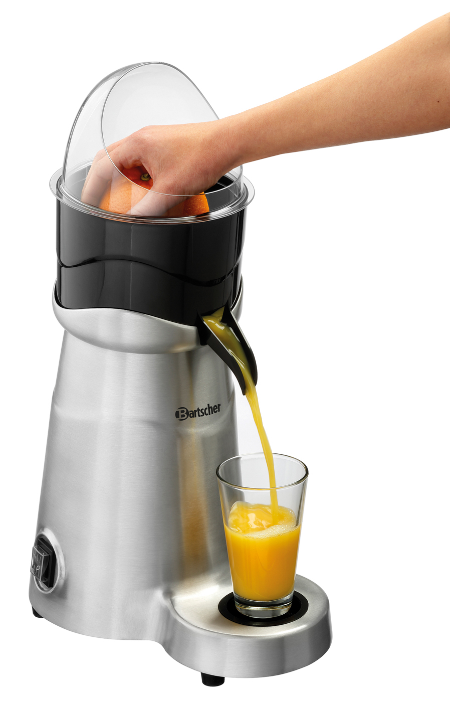 Bartscher Spritzschutz "Joy" | Material: Polycarbonat | Maße: 17,7 x 17,7 x 120 cm. Gewicht: 0,1 kg