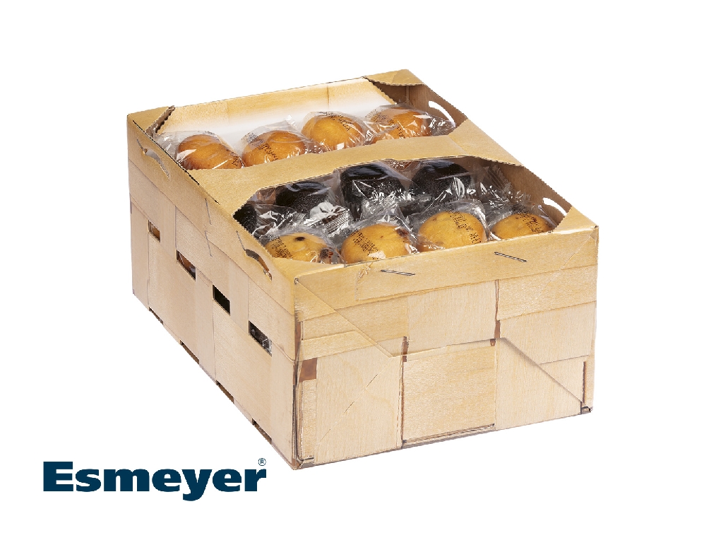 Hellma Mini Muffins, Inhalt: 60 Stück à 14 g je Korb.