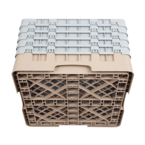 Cambro Gläserspülkorb beige mit 25 Fächern max Glashöhe 25,7cm. Dieser Gläserspülkorb bietet optimalen Schutz für Ihre