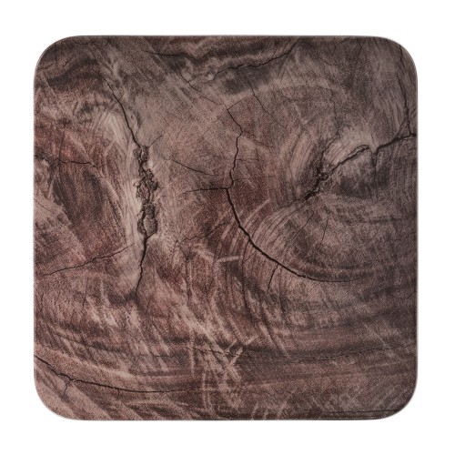 Seltmann Coupteller flach eckig 29x29 cm M5383, eckig, Form: Coup Fine Dining, Dekor: 57654 Oak, hohe Kantenschlagfestigkeit, Made in Germany