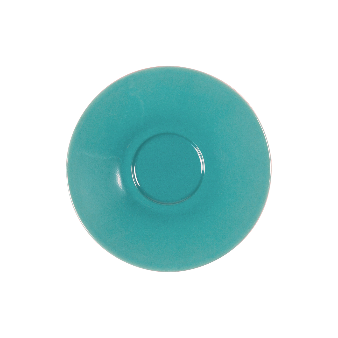 Untertasse 18 cm - Form: Table Selection - Dekor, 79924 petrol - aus Porzellan. Hersteller:, Eschenbach. "Made in Germany".