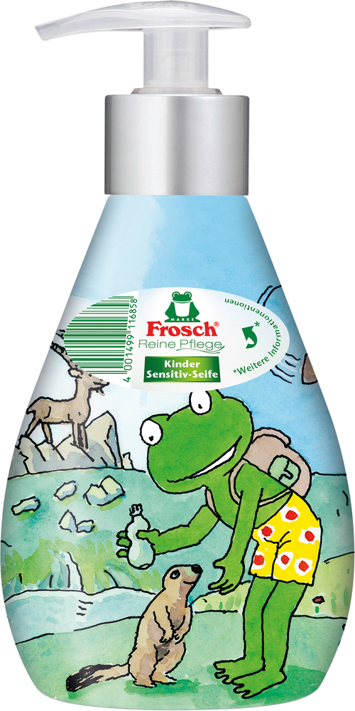 Frosch Kinder Sensitiv Reine Pflegeseife 300ML