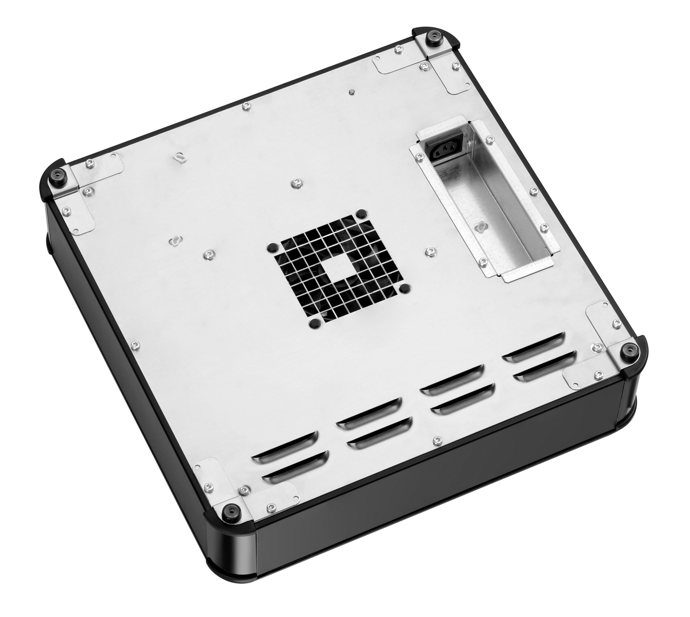 Bartscher Induktionswarmhalteplatte IW3-SW |Farbe: Schwarz | Maße: 39,5 x 39,5 x 9,8 cm.Gewicht: 5,6 kg