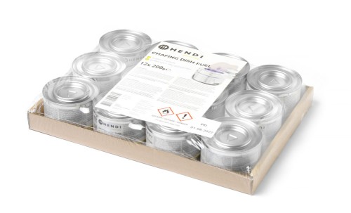 Chafing Dish Brennpaste (NL/DE/FR/EN), HENDI, 12 Stk