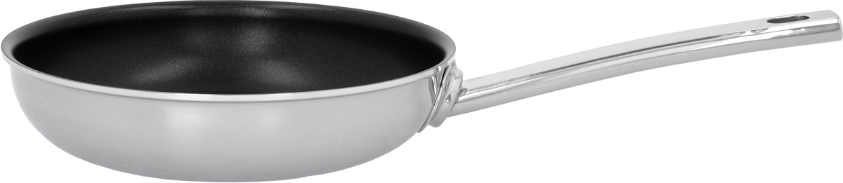 Bratpfanne, 20 cm, 18/10 Edelstahl, rund, Serie: Ecoline 5. Marke: Demeyere